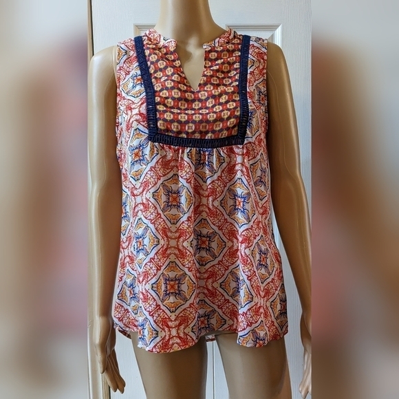 Pre-owned stylish sleeveless shirt size small, T3W - Picture 1 of 3